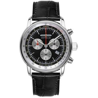 Zeppelin Lz 14 Marine Black Dial Mens Watch 8888MB2