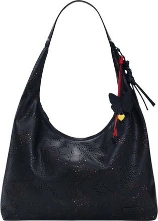 Desigual Paladio Samarra Tas - Dames - Schoudertassen - Zwart - ONE Size - Polyester - Tassen