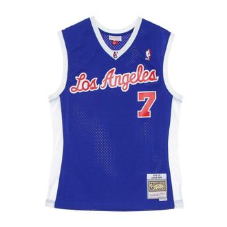 Mitchell & Ness Sportswear, male, Blue, Size: XL Hardwood Classics Swingman Jersey