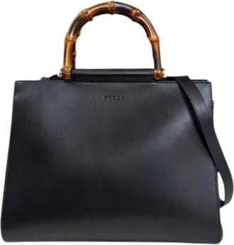 Gucci Pre-owned Handbags, female, Black, Size: ONE SIZE Pre-owned Vintage Handbag