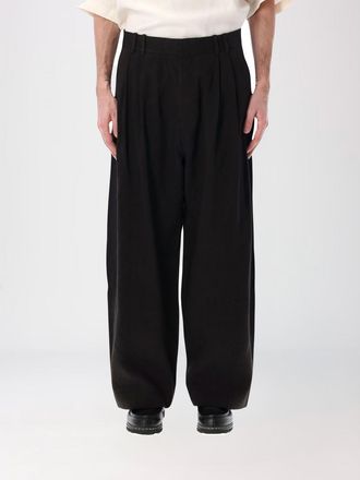 STUDIO NICHOLSON Pantaloni wide-leg Studio Nicholson in misto viscosa e lino