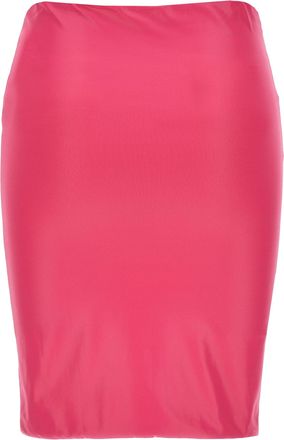 The Attico Womens Fuchsia Polyamide Long Skirt