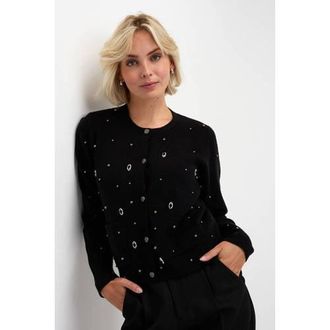 Esqualo gebreid vest zwart