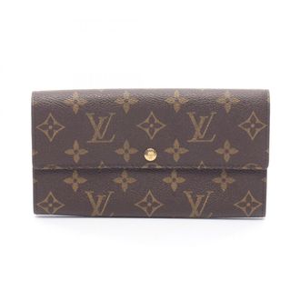 Louis Vuitton Brown Monogram Monogram Long Wallet (Bi-Fold) (Pre-Owned)