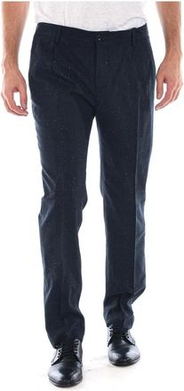 Daniele Alessandrini Jeans - Heren - Nette broeken - Blauw - 2XS - Polyester - Broeken