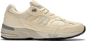 New Balance Uomo Made in UK 991v1 in Beige, Pelle, Taglia 40.5