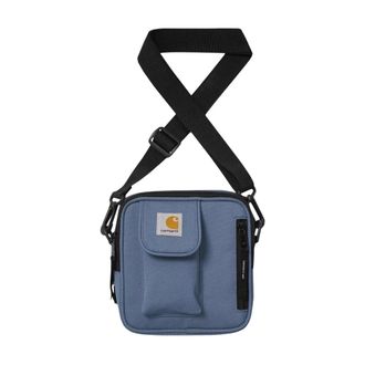 Carhartt Work in Progress Carhartt Wip, Messenger Bags, male, Blue, Size: ONE SIZE Essentials Bag Small