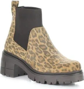 Bos. & Co. Bianc Lug Sole Chelsea Boot in Leopard/brown Maple/ at Nordstrom Rack, Size 9-9.5Us / 40Eu