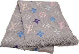 Louis Vuitton Pre-owned Vintage Zijden Sjaal - Dames - Vintage Accessoires - Grijs - ONE Size - Vintage