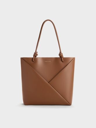 Charles & Keith Midori Geometric Tote Bag