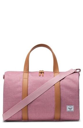 Herschel Waterproof Carry-On Duffle Bag in Lilas Crosshatch at Nordstrom Rack