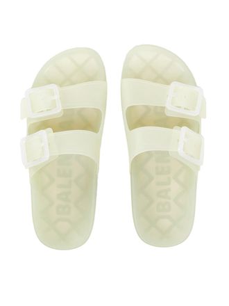 Balenciaga Womens Mallorca Platform Sandals Clear Shoes >