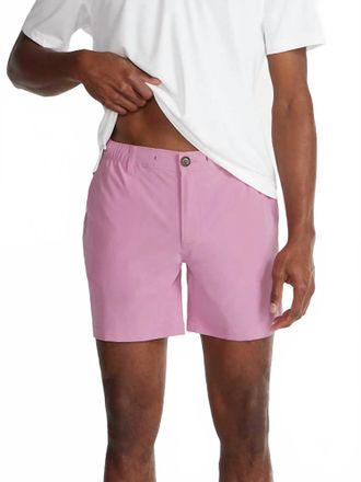 Chubbies Mens Everywhere Performance Short In Cherry Blossom
