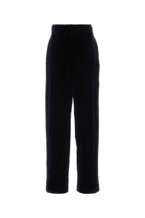 Giorgio Armani Velvet Trousers - Navy