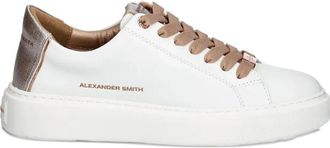 Alexander Smith Leren sneakers - Wit