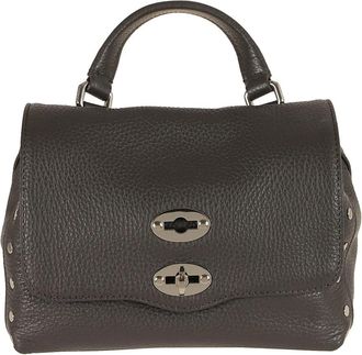 Zanellato Postina Daily Baby - Dames - Handtassen - Grijs - ONE Size - Katoen - Tassen