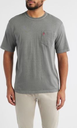 Johnnie-O Dale 2.0 Pocket T-Shirt in Washed Black at Nordstrom, Size Xx-Large