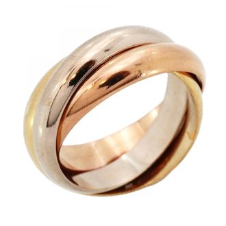 Cartier Yellow Gold (18K) Pink Gold (18K) White Gold (18K) Band Ring (Pre-Owned)