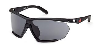 Adidas Sport SP0072 CMPT AERO LI 02A Mens Sunglasses Black Size 133
