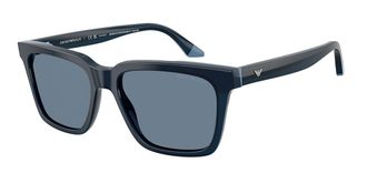 Emporio Armani EA4260 Polarized 63172V Mens Sunglasses Blue Size 55