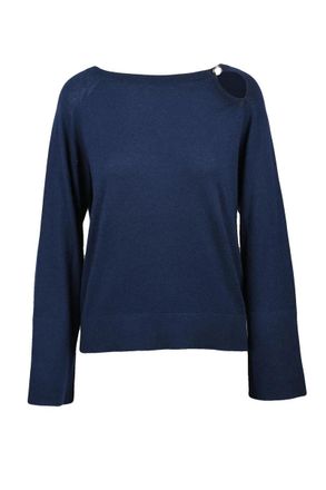 Liu Jo Blue Women Virgin Wool Cashmere Sweater