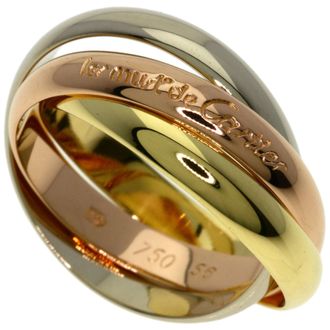 Cartier Trinity Yellow Gold (18K) Pink Gold (18K) White Gold (18K) Band Ring (Pre-Owned)