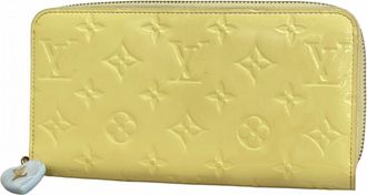 Louis Vuitton Yellow Long Wallet (Bi-Fold) (Pre-Owned)