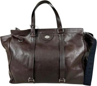 The Bridge Borsone Cuoio - Dames - Shoppers - Bruin - ONE Size - Tassen