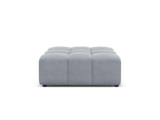 CXL by Christian Lacroix Puf de terciopelo azul claro