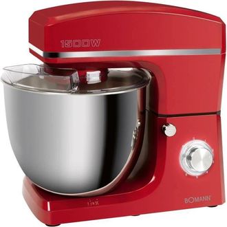 Bomann Km 6036 Cb Robot De Cocina 1500 W 10 L Rojo