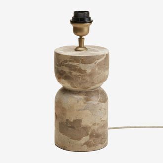 Sklum Base Para L&aacute;mpara De Mesa En Piedra Natural Diniz Sklum