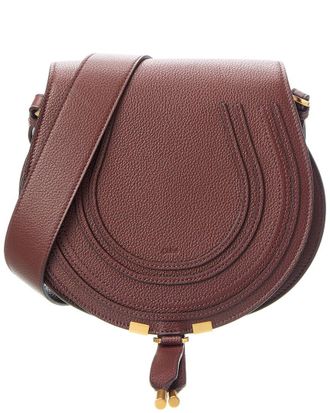 Chlo&eacute; Marcie Leather Saddle Bag