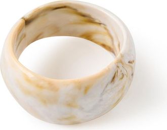 Rubi Shoes Single Bracelet in Creamy Beige Swirl Bangle at Nordstrom