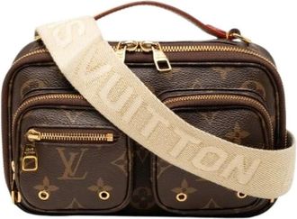 Louis Vuitton Pre-owned Monogram Utility Crossbody Shoulder Bag - - Pre-owned - Donna - Marrone - ONE SIZE