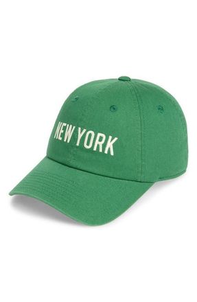 American Needle New York Cotton Baseball Cap in Greenwich Green at Nordstrom