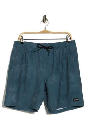 Volcom Tie Town Pull-On Shorts in Dark Slate at Nordstrom Rack, Size X-Large