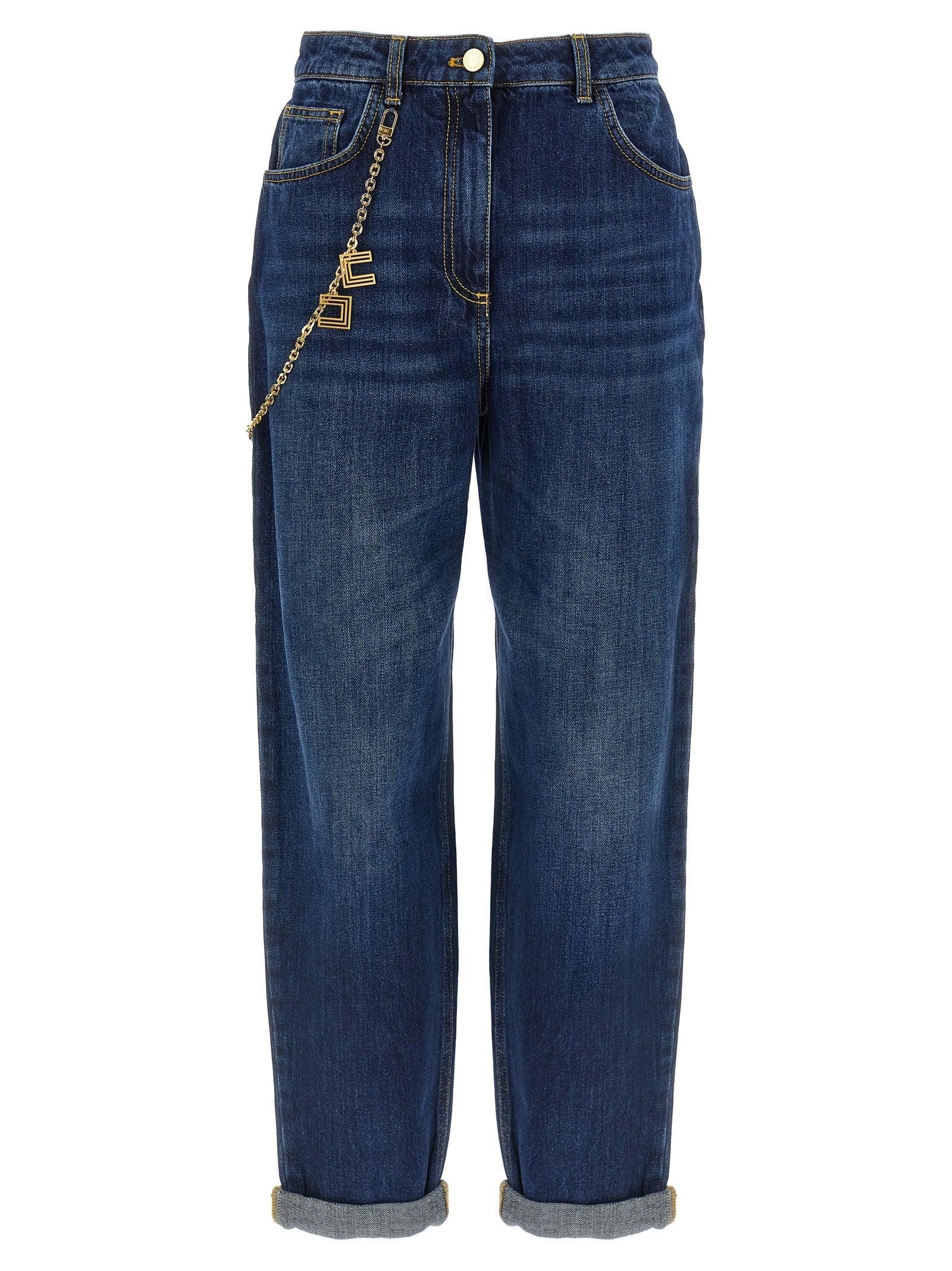 Elisabetta Franchi Femme, Jeans, Bleu, Taille: W30 Jean Coupe