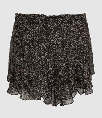 Isabel Marant Short Sornel Black Ecru