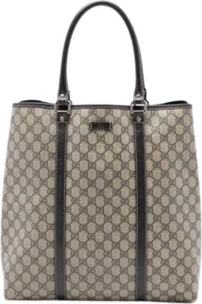 Gucci Pre-owned Tote Bags, female, Beige, Size: ONE SIZE Pre-owned Vintage Tote Bag