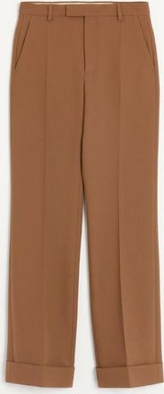 Valentino Pantalone In Gabardina Di Nylon Con Risvolto Uomo NUT 44