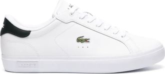 Lacoste Sneakers Powercourt in pelle - Bianco