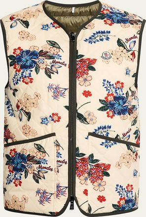 Moncler Mens Archivio Reversible Down Vest