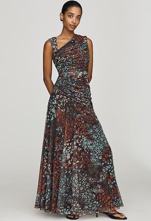Hutch Ester Ruched Maxi Dress