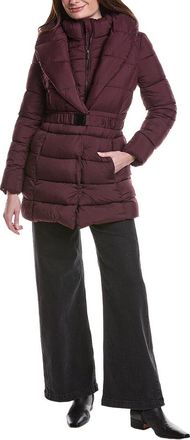Kenneth Cole Powder-Touch Puffer Coat