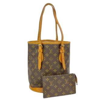 Louis Vuitton Pre-owned Bucket Bags, female, Brown, Size: ONE SIZE Pre-owned Vintage Tote Bag