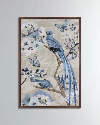 The Oliver Gal Artist Co. Birds in Blue Giclée