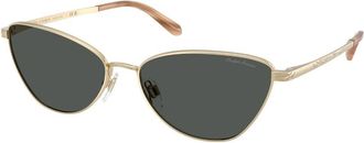 Ralph Lauren RL7093 911687 Womens Sunglasses Gold Size 60