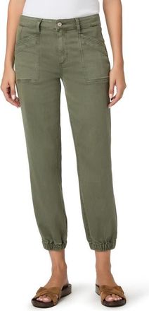 Paige Quincy Joggers in Vintage Ivy Green at Nordstrom, Size 31
