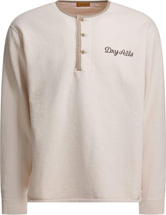 Human Made Sudadera Henley hecha por humanos