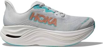 Hoka One One Womens Skyward X Shoe In Cosmic Grey/rose Gold